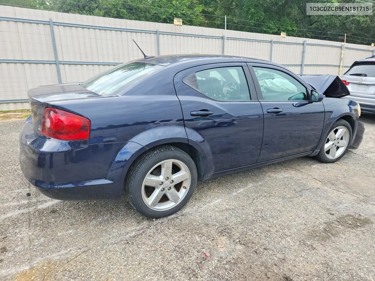 2014 Dodge Avenger Sxt VIN: 1C3CDZCB9EN181715 Lot: 56165426