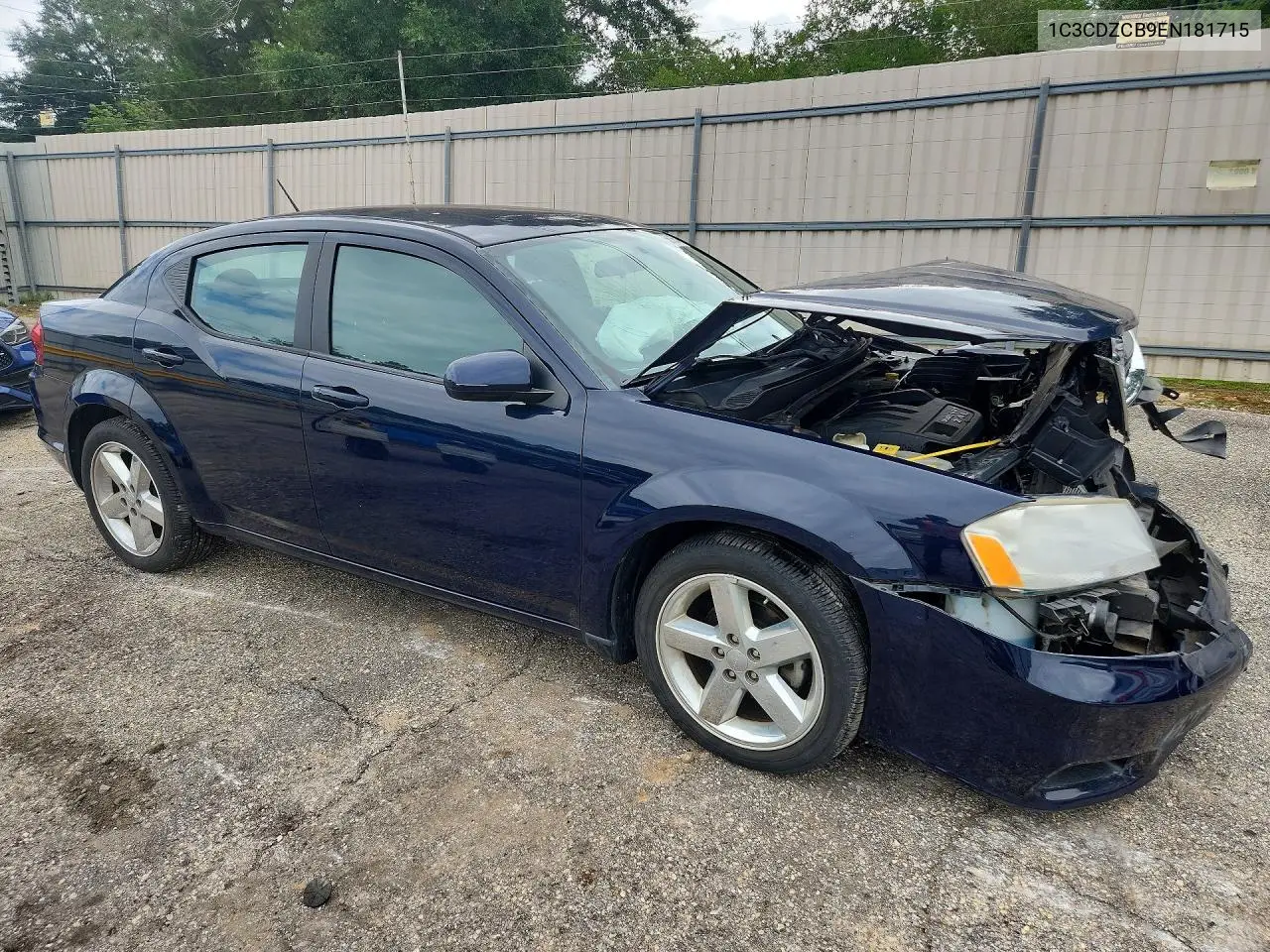 2014 Dodge Avenger Sxt VIN: 1C3CDZCB9EN181715 Lot: 56165426