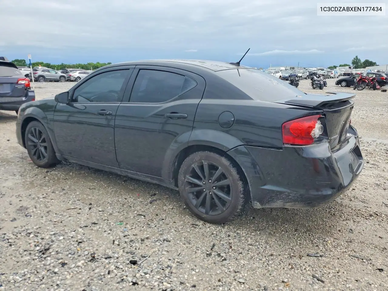 2014 Dodge Avenger Se VIN: 1C3CDZABXEN177434 Lot: 56333516
