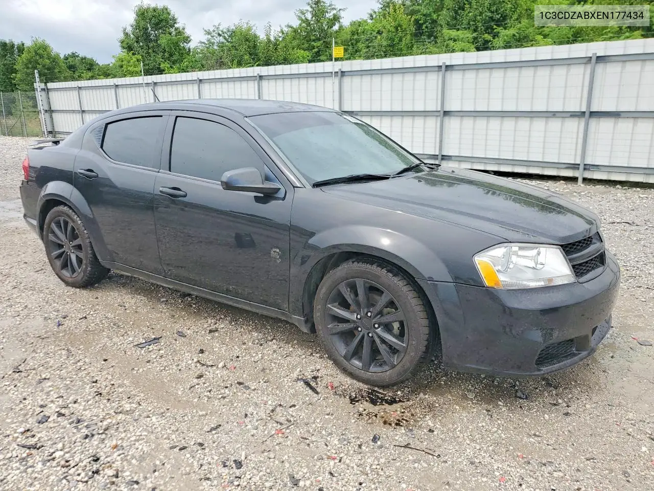 2014 Dodge Avenger Se VIN: 1C3CDZABXEN177434 Lot: 56333516