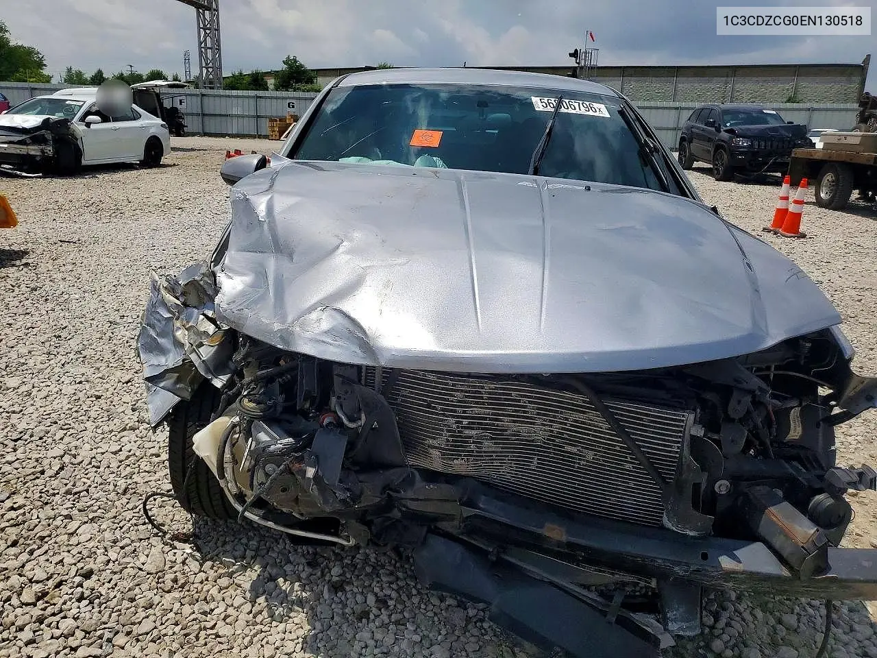 2014 Dodge Avenger Sxt VIN: 1C3CDZCG0EN130518 Lot: 56806796