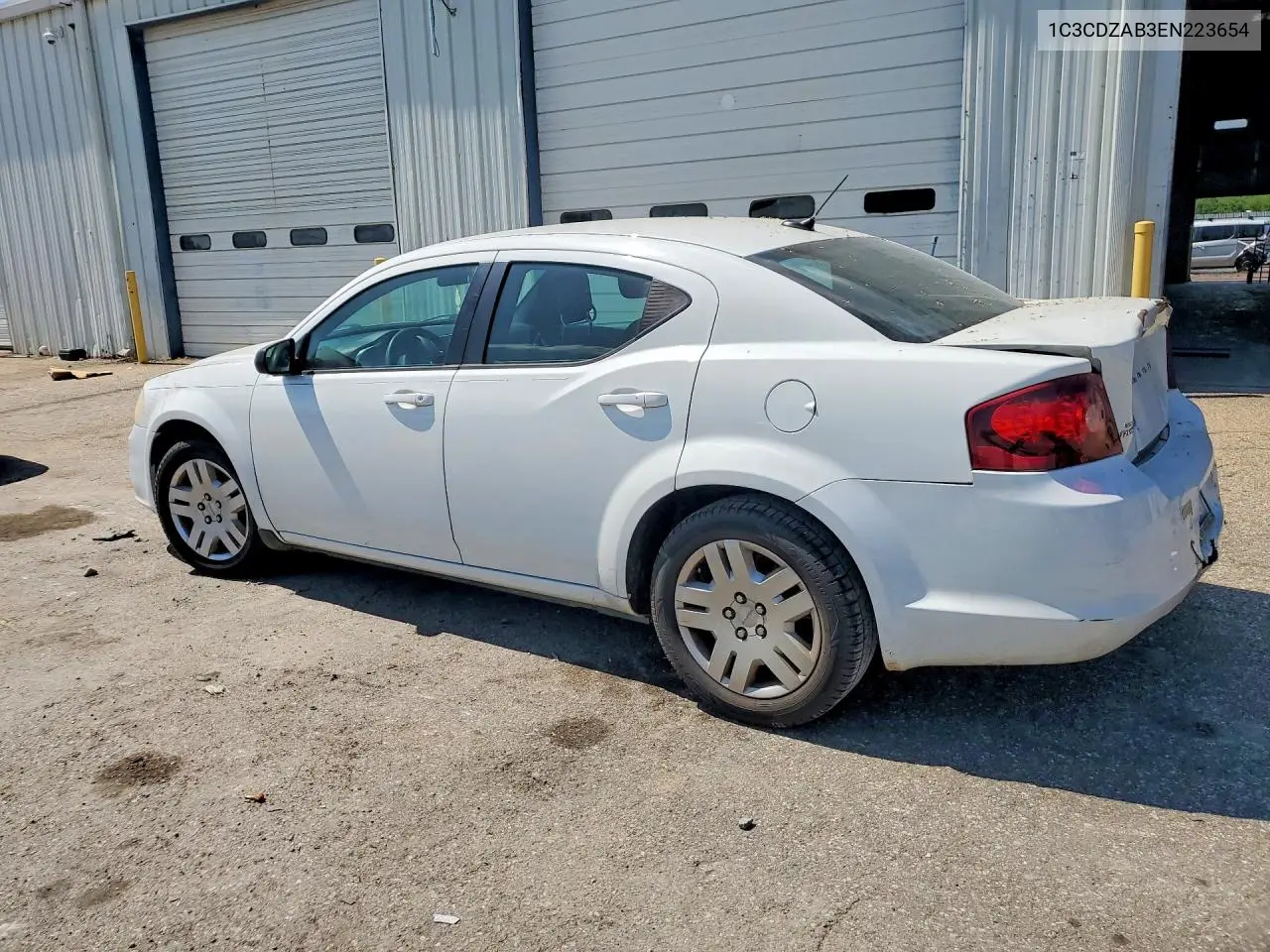 2014 Dodge Avenger Se VIN: 1C3CDZAB3EN223654 Lot: 57296786