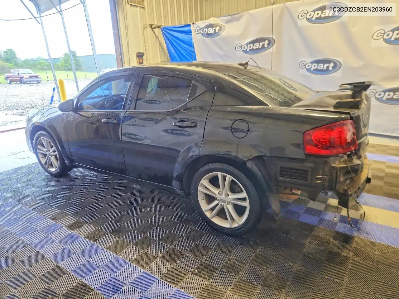2014 Dodge Avenger Sxt VIN: 1C3CDZCB2EN203960 Lot: 57337426