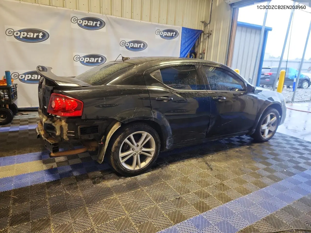 2014 Dodge Avenger Sxt VIN: 1C3CDZCB2EN203960 Lot: 57337426