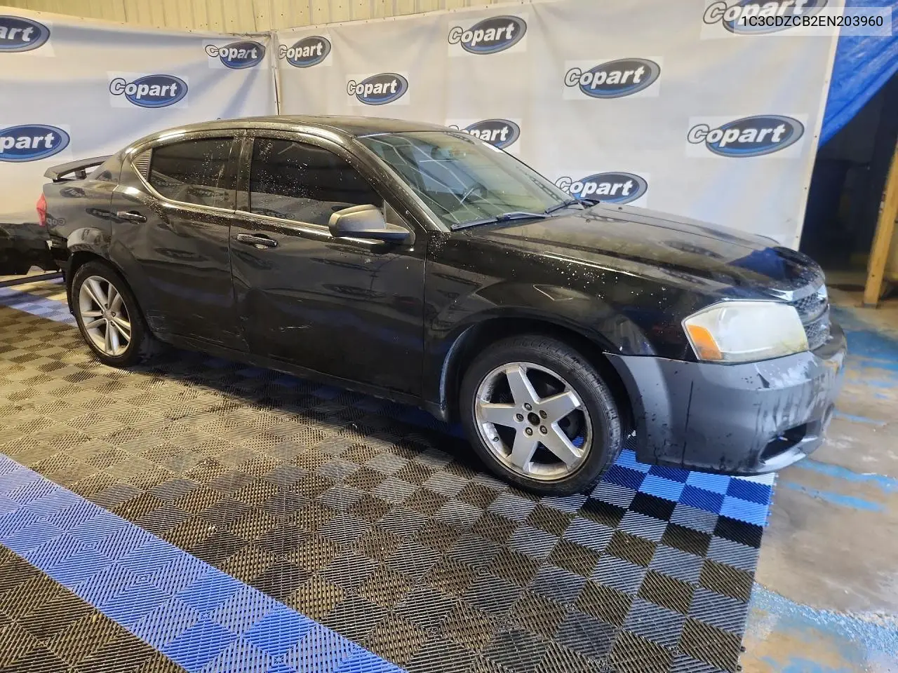 2014 Dodge Avenger Sxt VIN: 1C3CDZCB2EN203960 Lot: 57337426