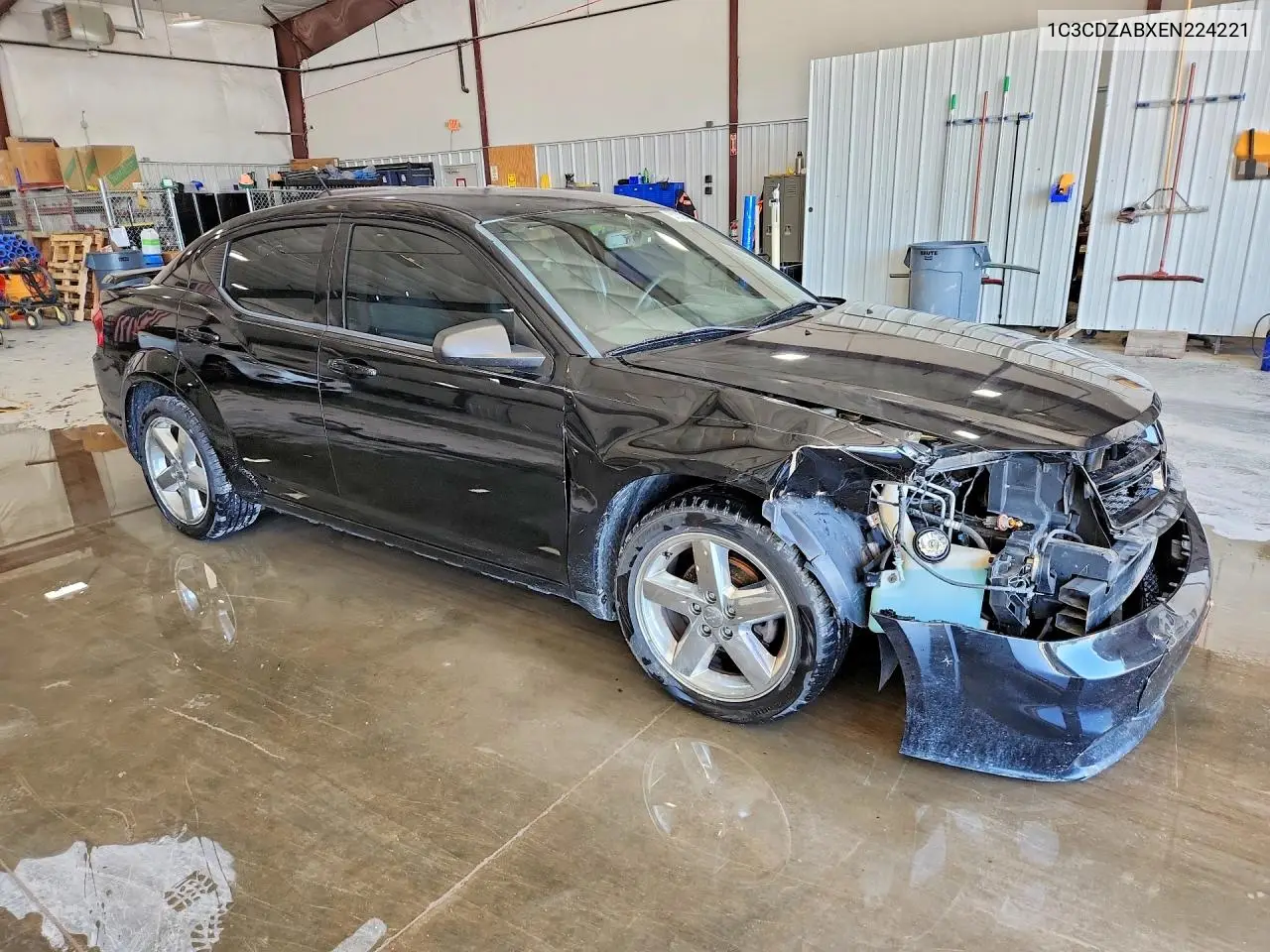 2014 Dodge Avenger Se VIN: 1C3CDZABXEN224221 Lot: 57339476