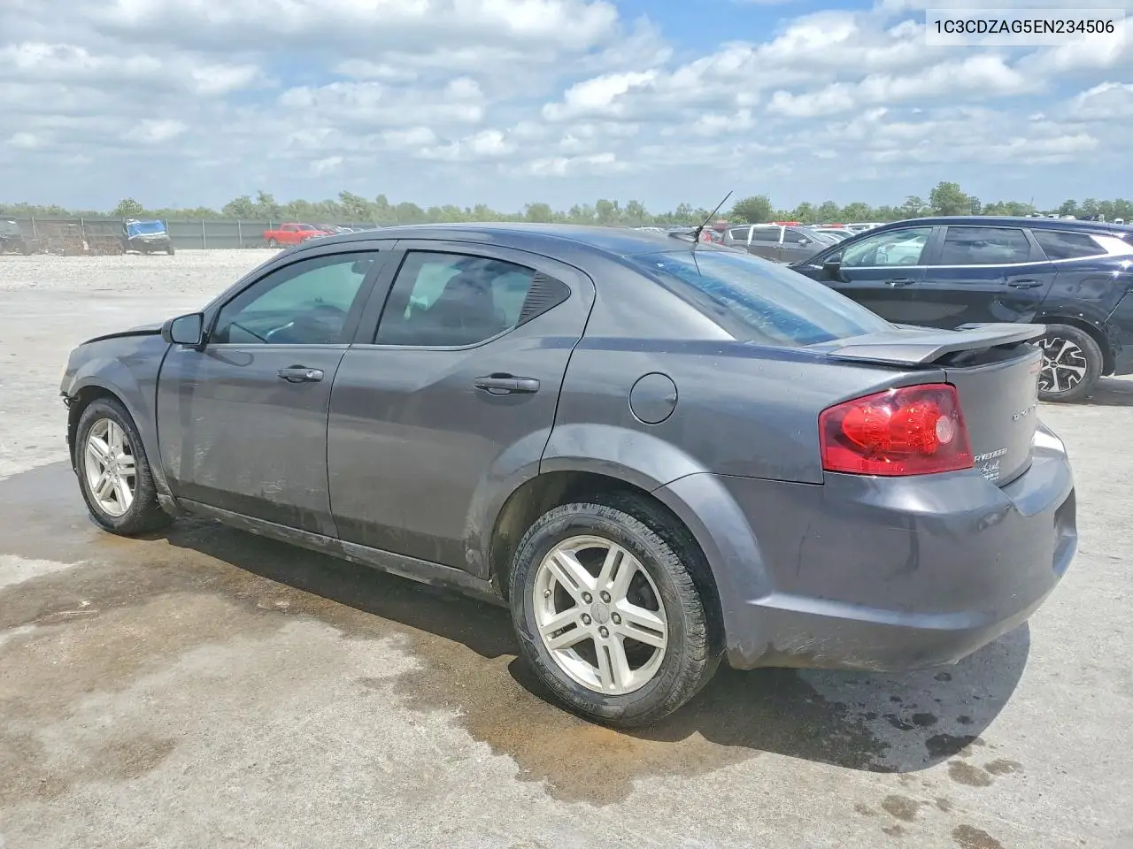 2014 Dodge Avenger Se VIN: 1C3CDZAG5EN234506 Lot: 57729606