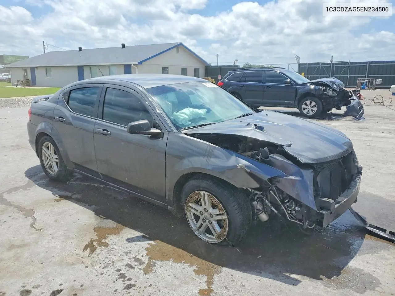 2014 Dodge Avenger Se VIN: 1C3CDZAG5EN234506 Lot: 57729606