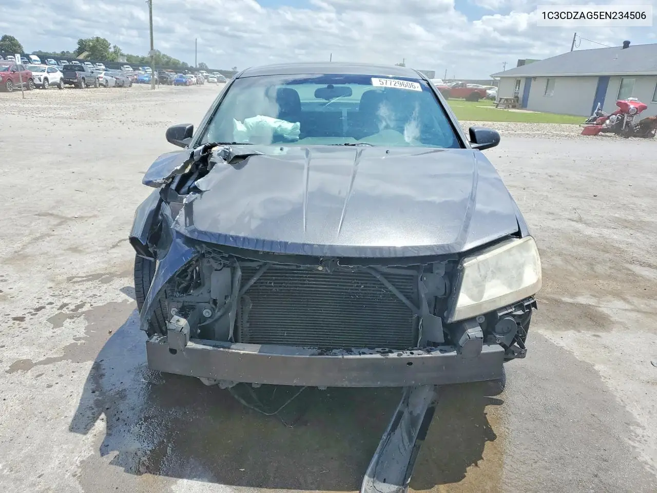 2014 Dodge Avenger Se VIN: 1C3CDZAG5EN234506 Lot: 57729606