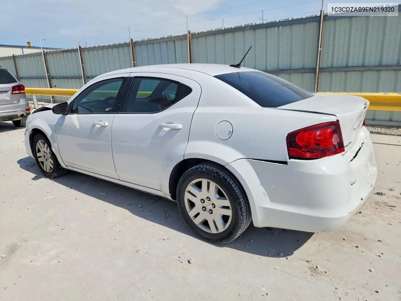 2014 Dodge Avenger Se VIN: 1C3CDZAB9EN219320 Lot: 58032496