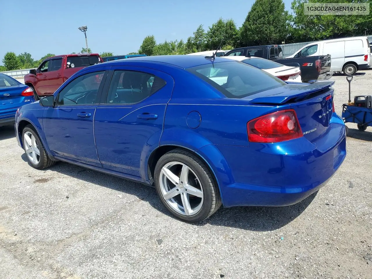 2014 Dodge Avenger Se VIN: 1C3CDZAG4EN161435 Lot: 59159396
