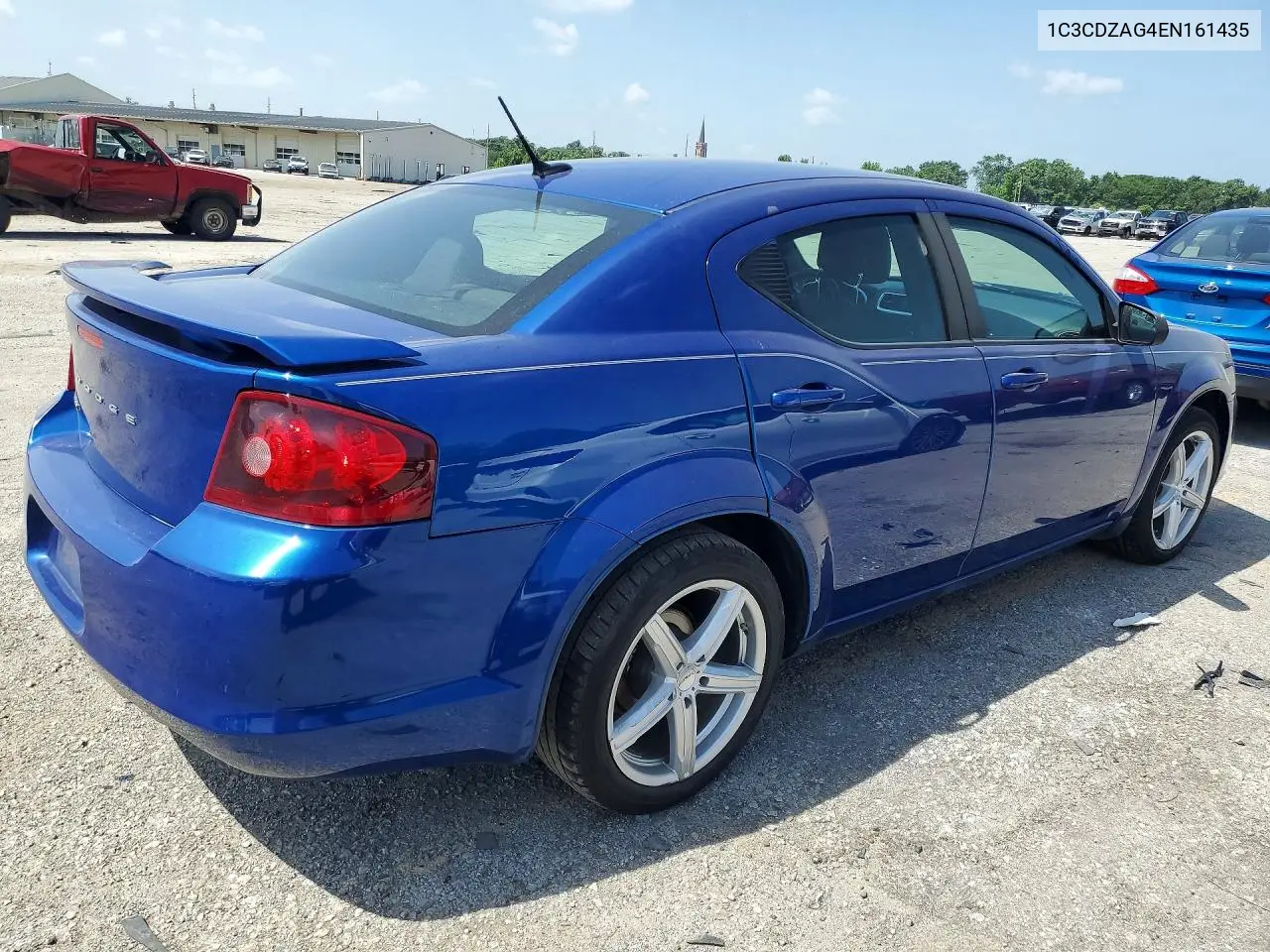 2014 Dodge Avenger Se VIN: 1C3CDZAG4EN161435 Lot: 59159396