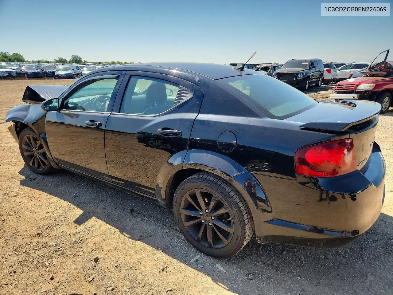 2014 Dodge Avenger Sxt VIN: 1C3CDZCB0EN226069 Lot: 59537506