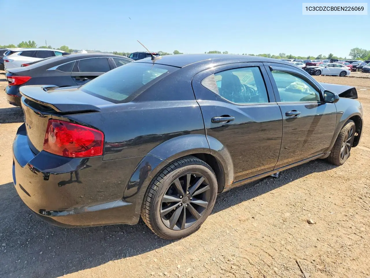 2014 Dodge Avenger Sxt VIN: 1C3CDZCB0EN226069 Lot: 59537506