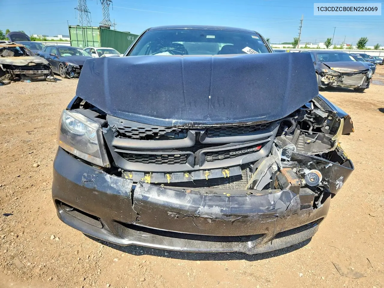 2014 Dodge Avenger Sxt VIN: 1C3CDZCB0EN226069 Lot: 59537506