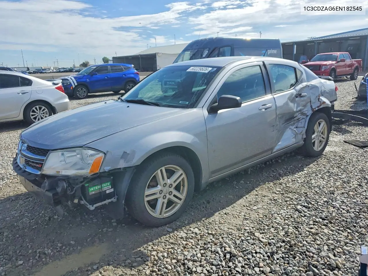 2014 Dodge Avenger Se VIN: 1C3CDZAG6EN182545 Lot: 60229606