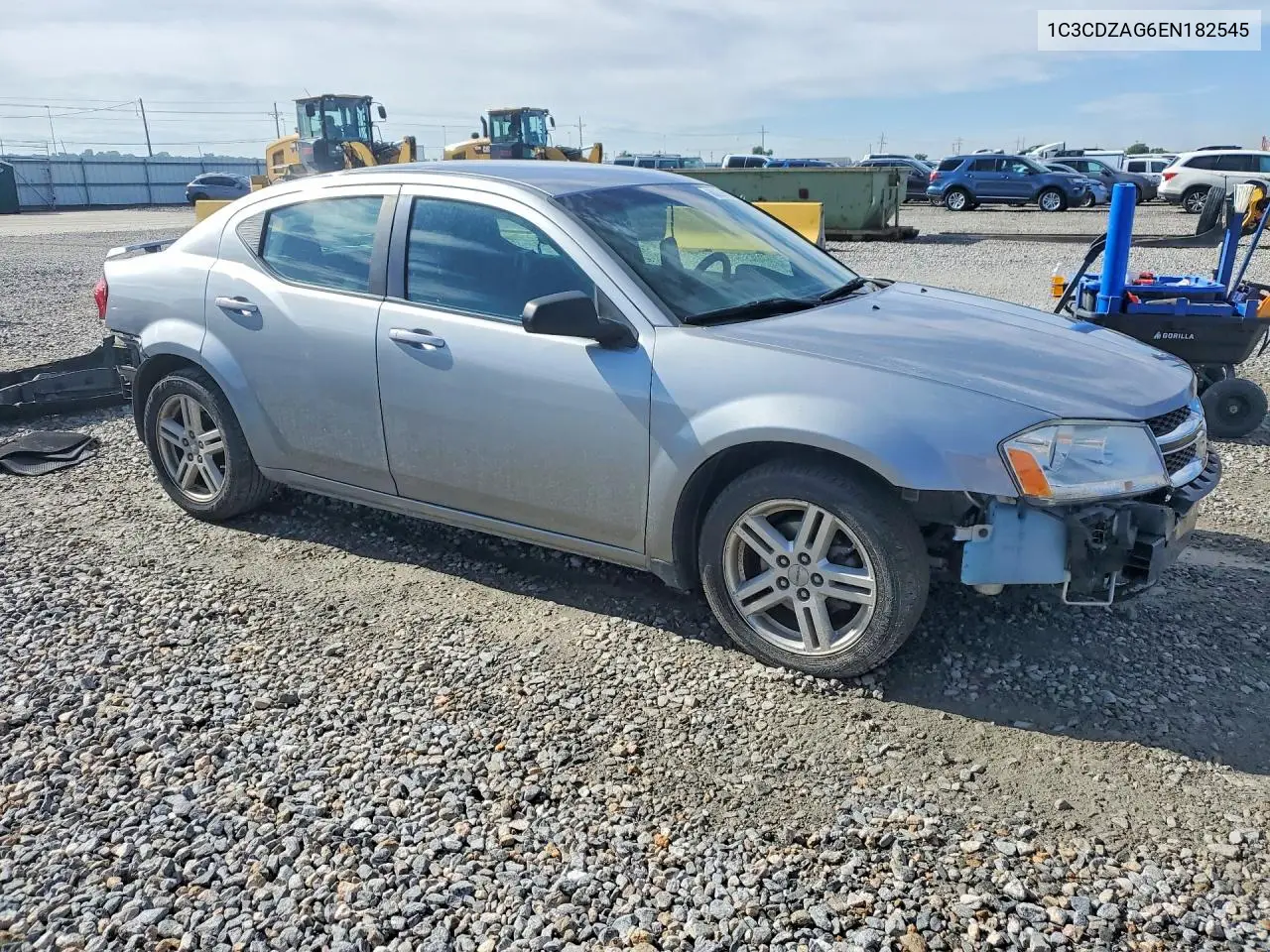 2014 Dodge Avenger Se VIN: 1C3CDZAG6EN182545 Lot: 60229606