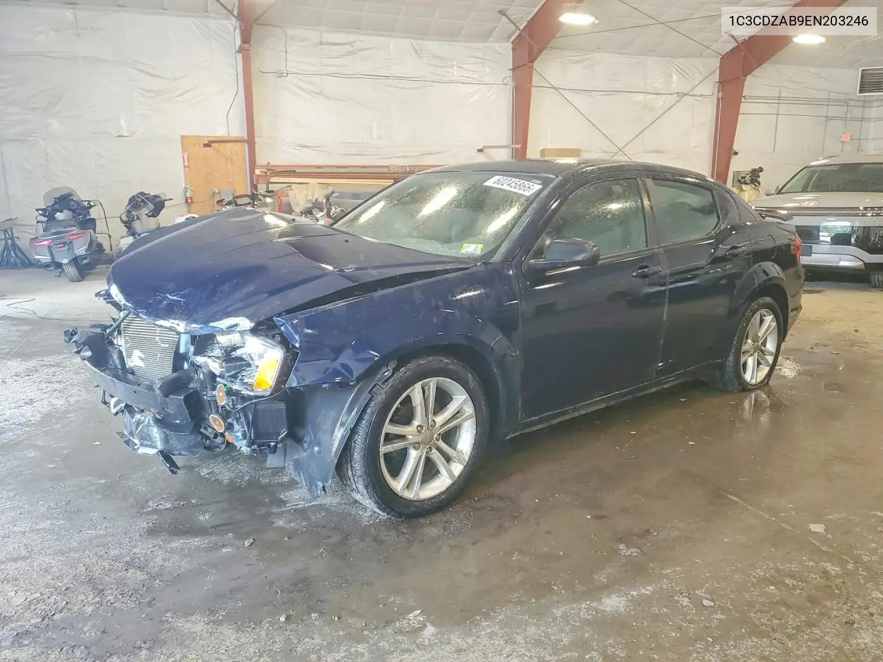 2014 Dodge Avenger Se VIN: 1C3CDZAB9EN203246 Lot: 60245866