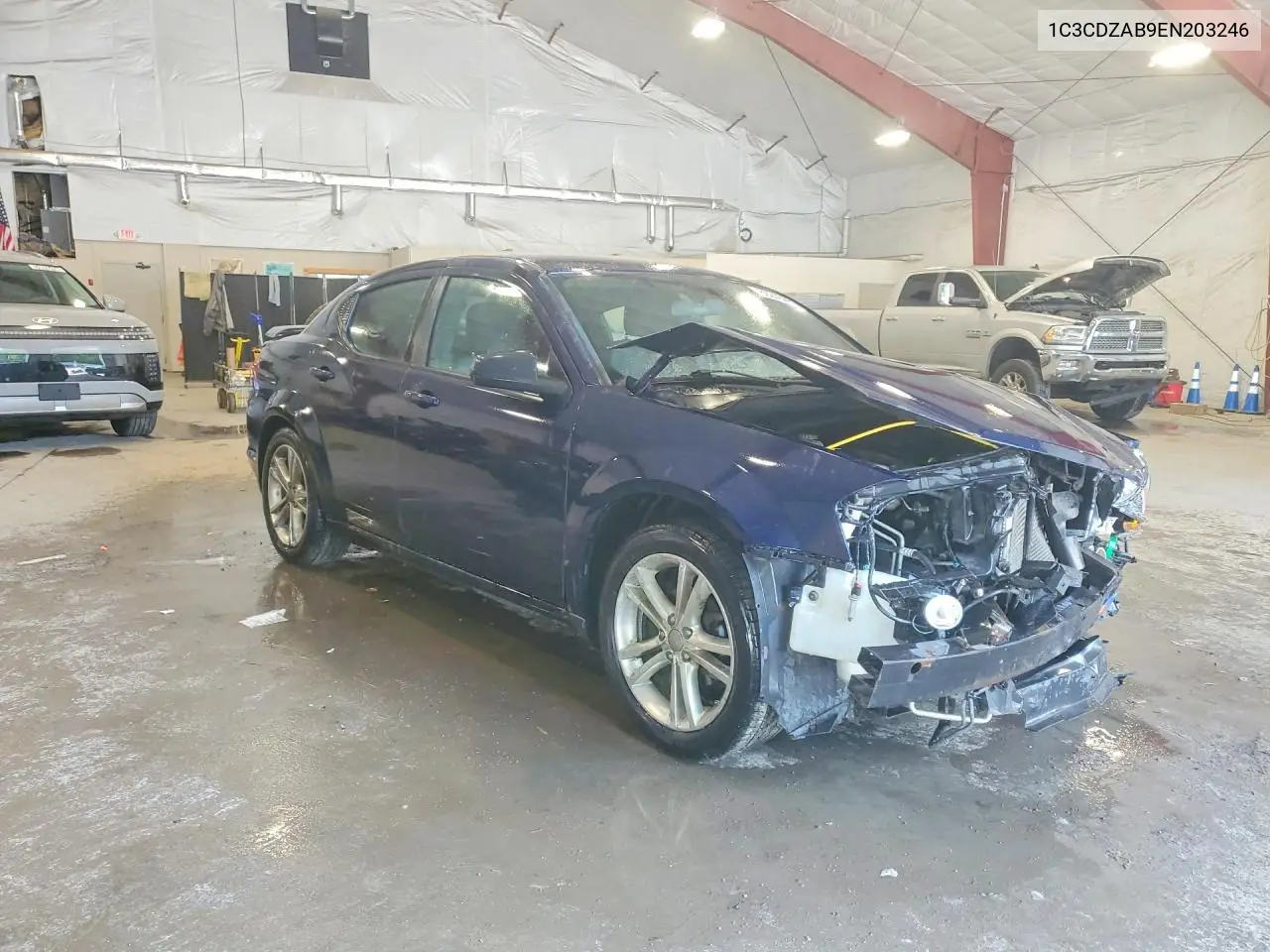 2014 Dodge Avenger Se VIN: 1C3CDZAB9EN203246 Lot: 60245866