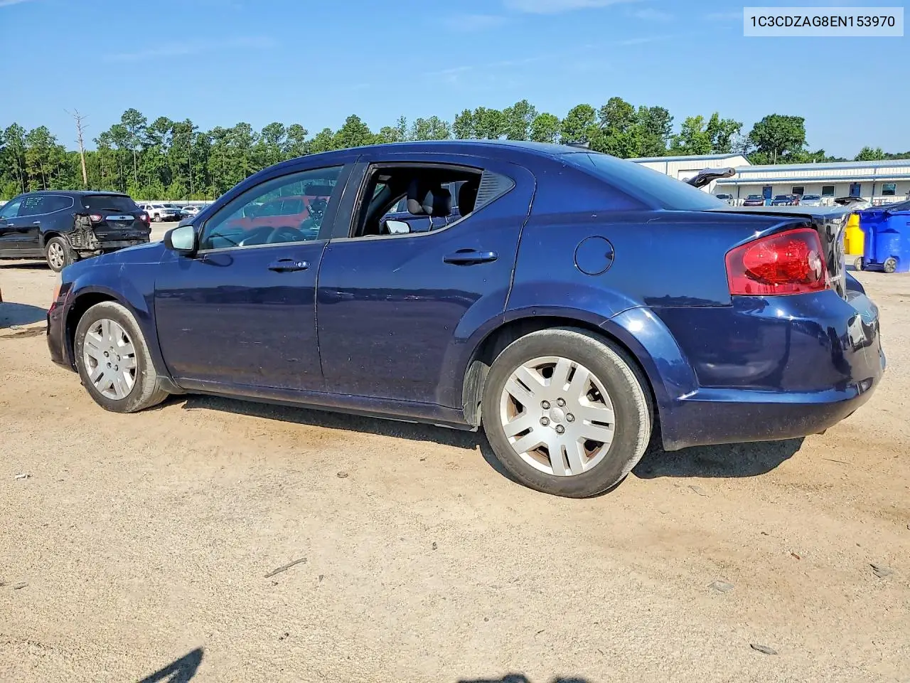 2014 Dodge Avenger Se VIN: 1C3CDZAG8EN153970 Lot: 60368776