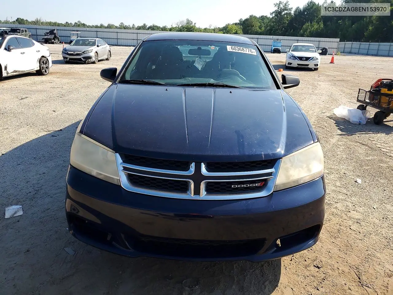 2014 Dodge Avenger Se VIN: 1C3CDZAG8EN153970 Lot: 60368776
