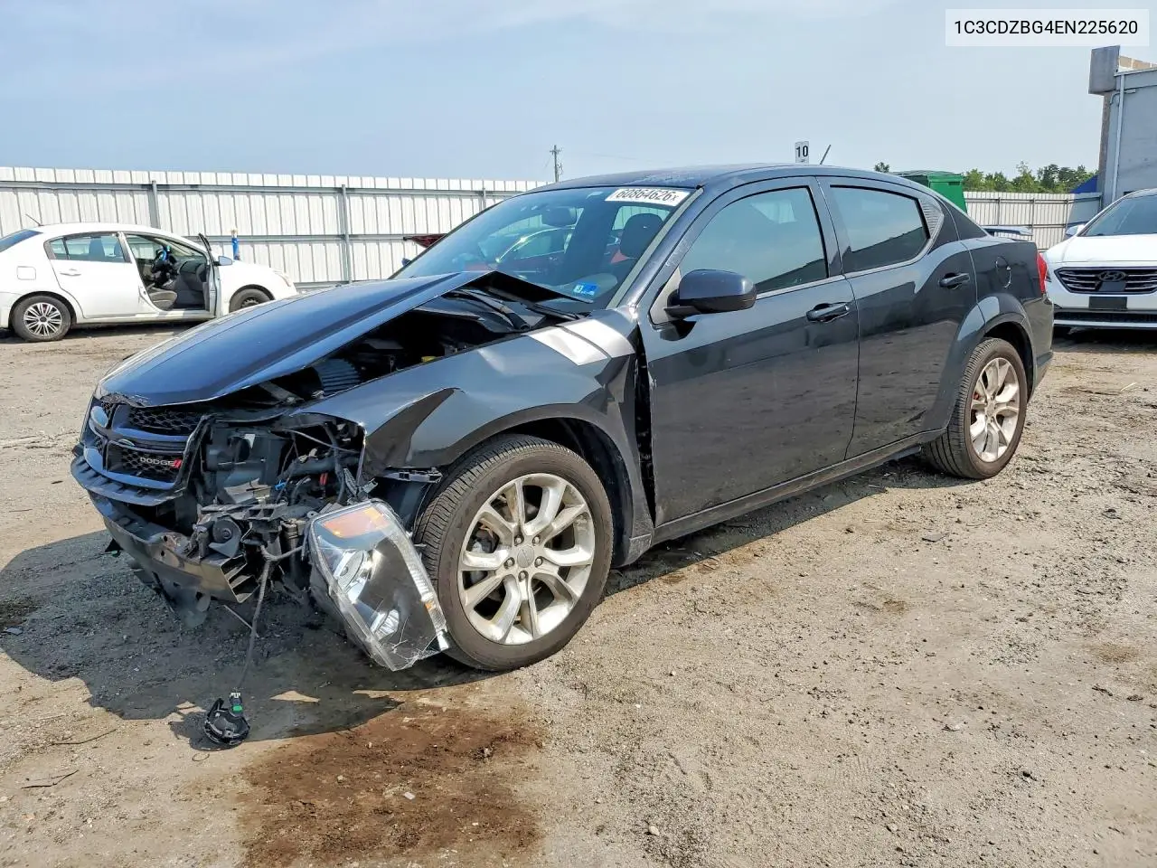 2014 Dodge Avenger R/T VIN: 1C3CDZBG4EN225620 Lot: 60864626