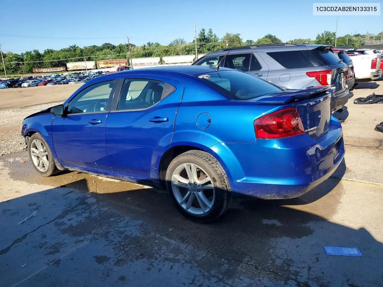 2014 Dodge Avenger Se VIN: 1C3CDZAB2EN133315 Lot: 60946036