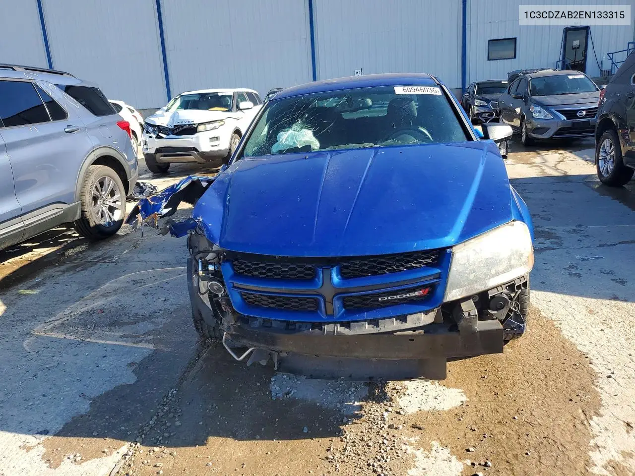 2014 Dodge Avenger Se VIN: 1C3CDZAB2EN133315 Lot: 60946036