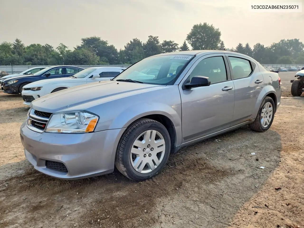 2014 Dodge Avenger Se VIN: 1C3CDZAB6EN235071 Lot: 61055866
