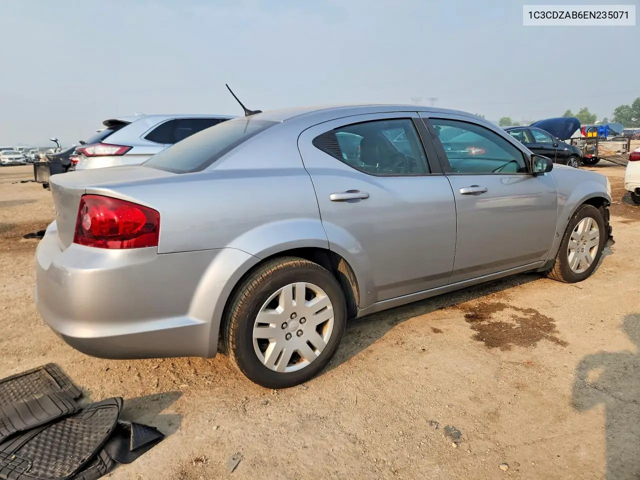2014 Dodge Avenger Se VIN: 1C3CDZAB6EN235071 Lot: 61055866