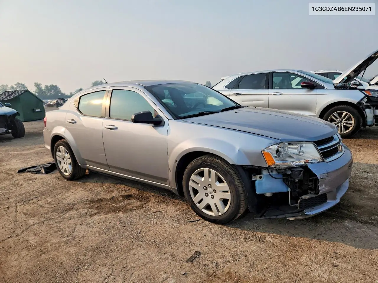 2014 Dodge Avenger Se VIN: 1C3CDZAB6EN235071 Lot: 61055866