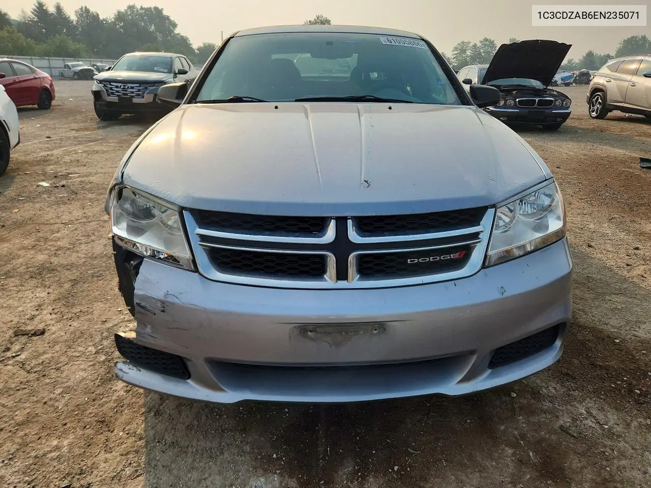 2014 Dodge Avenger Se VIN: 1C3CDZAB6EN235071 Lot: 61055866