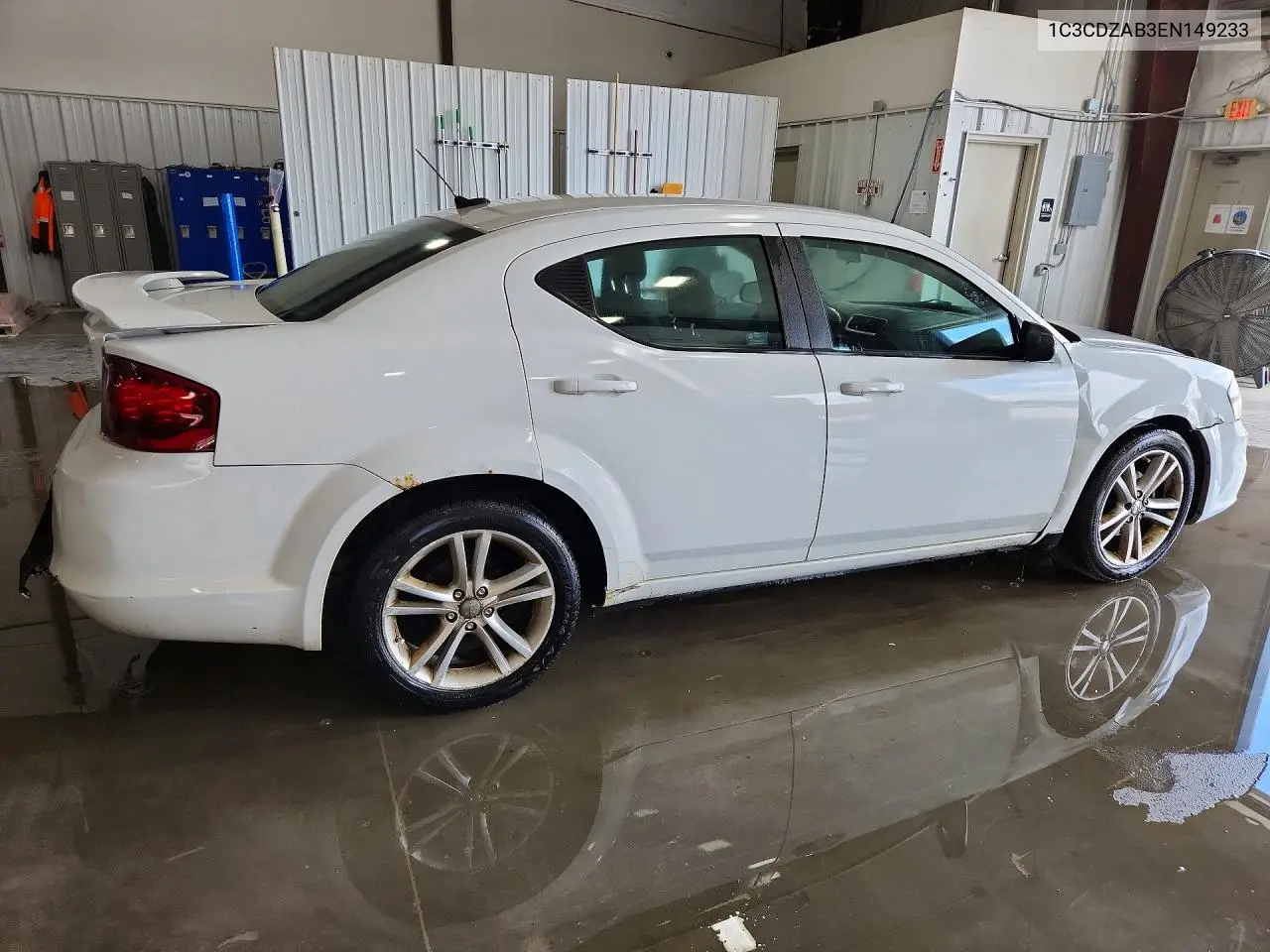 2014 Dodge Avenger Se VIN: 1C3CDZAB3EN149233 Lot: 61793336