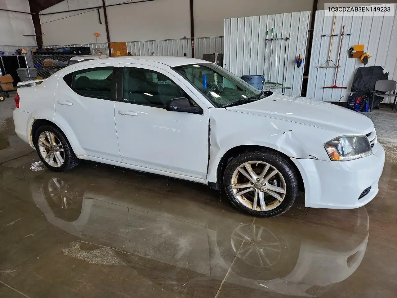 2014 Dodge Avenger Se VIN: 1C3CDZAB3EN149233 Lot: 61793336