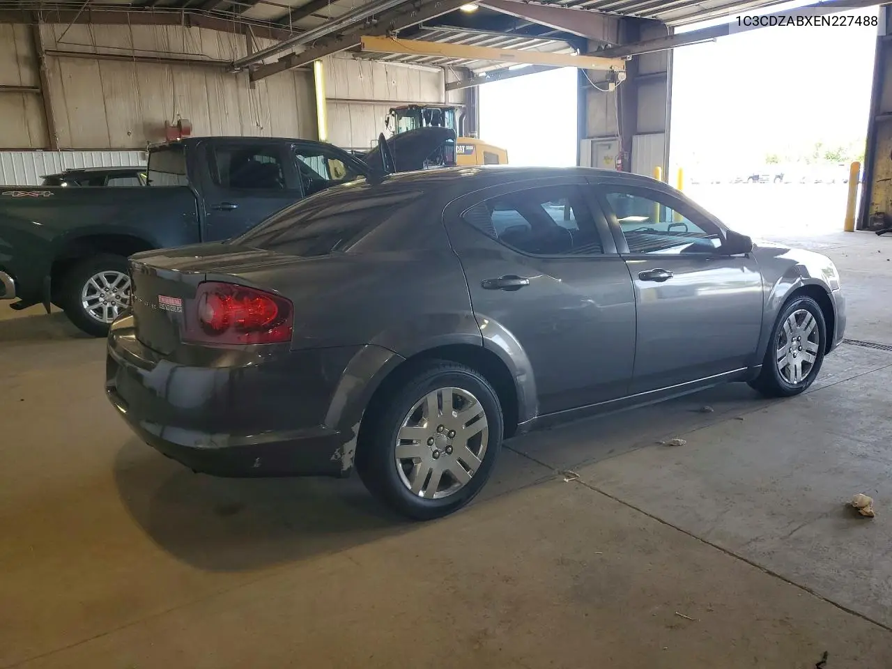 2014 Dodge Avenger Se VIN: 1C3CDZABXEN227488 Lot: 61940446