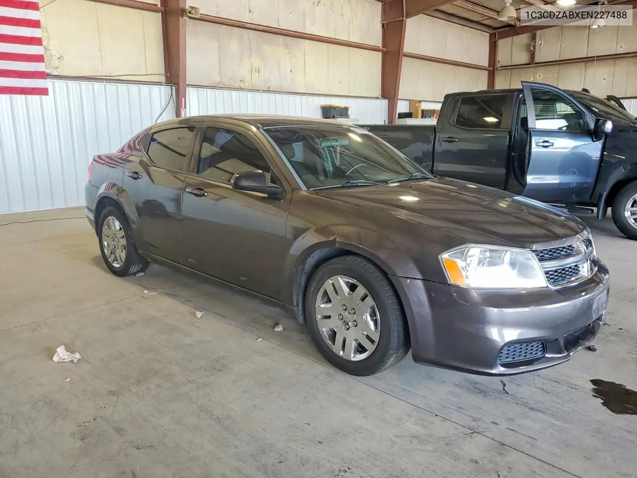 2014 Dodge Avenger Se VIN: 1C3CDZABXEN227488 Lot: 61940446