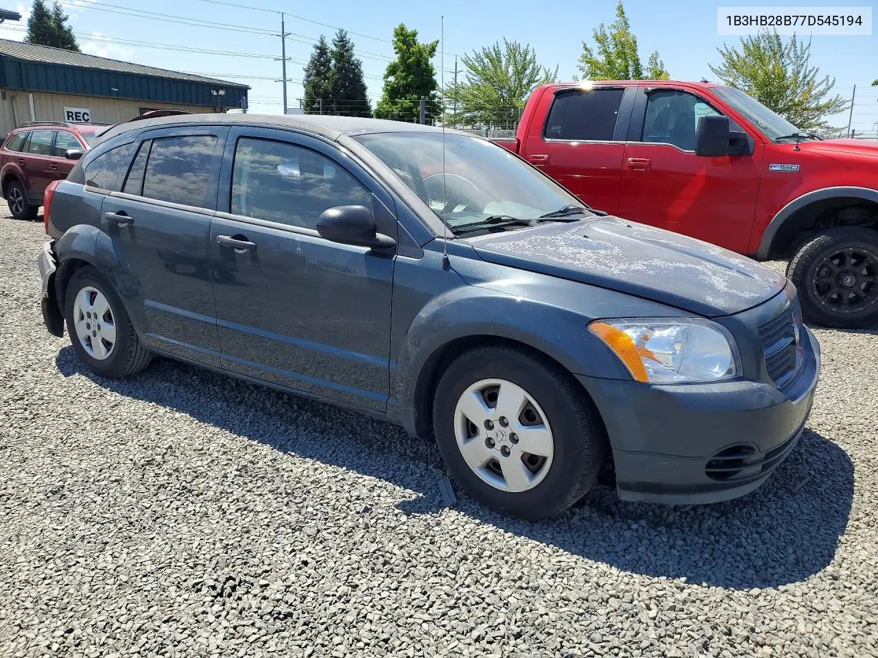 2007 Dodge Caliber VIN: 1B3HB28B77D545194 Lot: 41632176