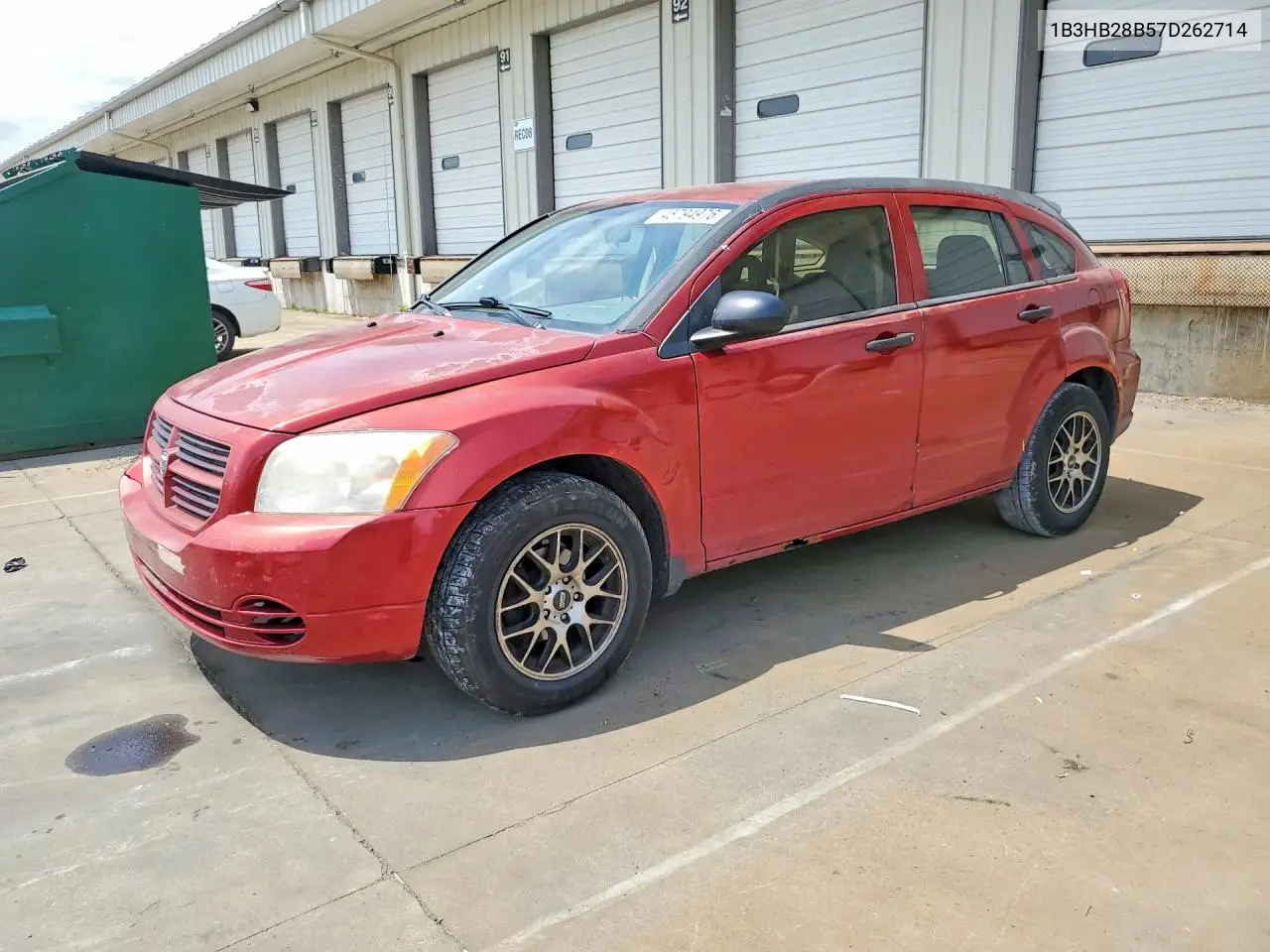 2007 Dodge Caliber VIN: 1B3HB28B57D262714 Lot: 45794976