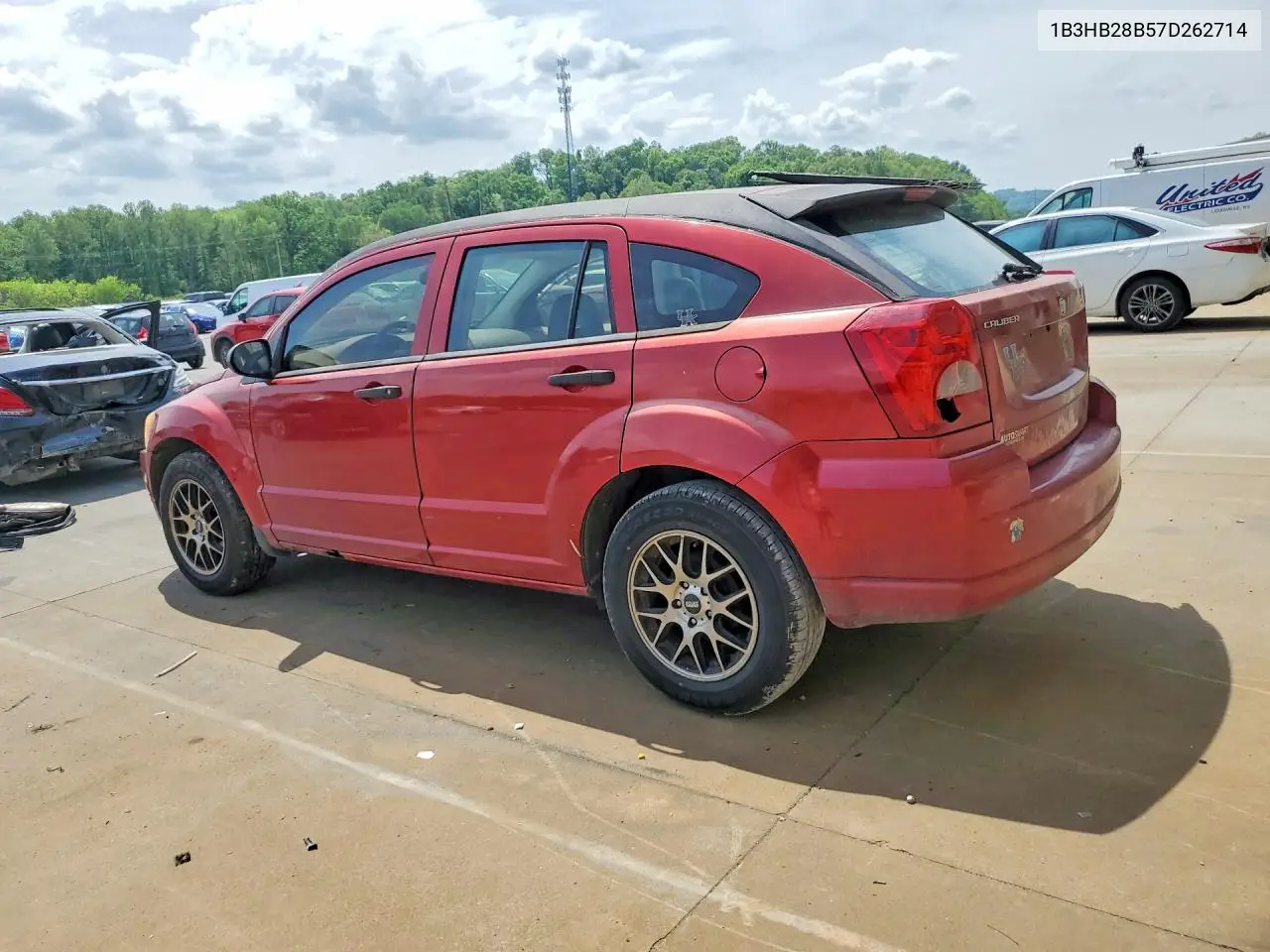 2007 Dodge Caliber VIN: 1B3HB28B57D262714 Lot: 45794976