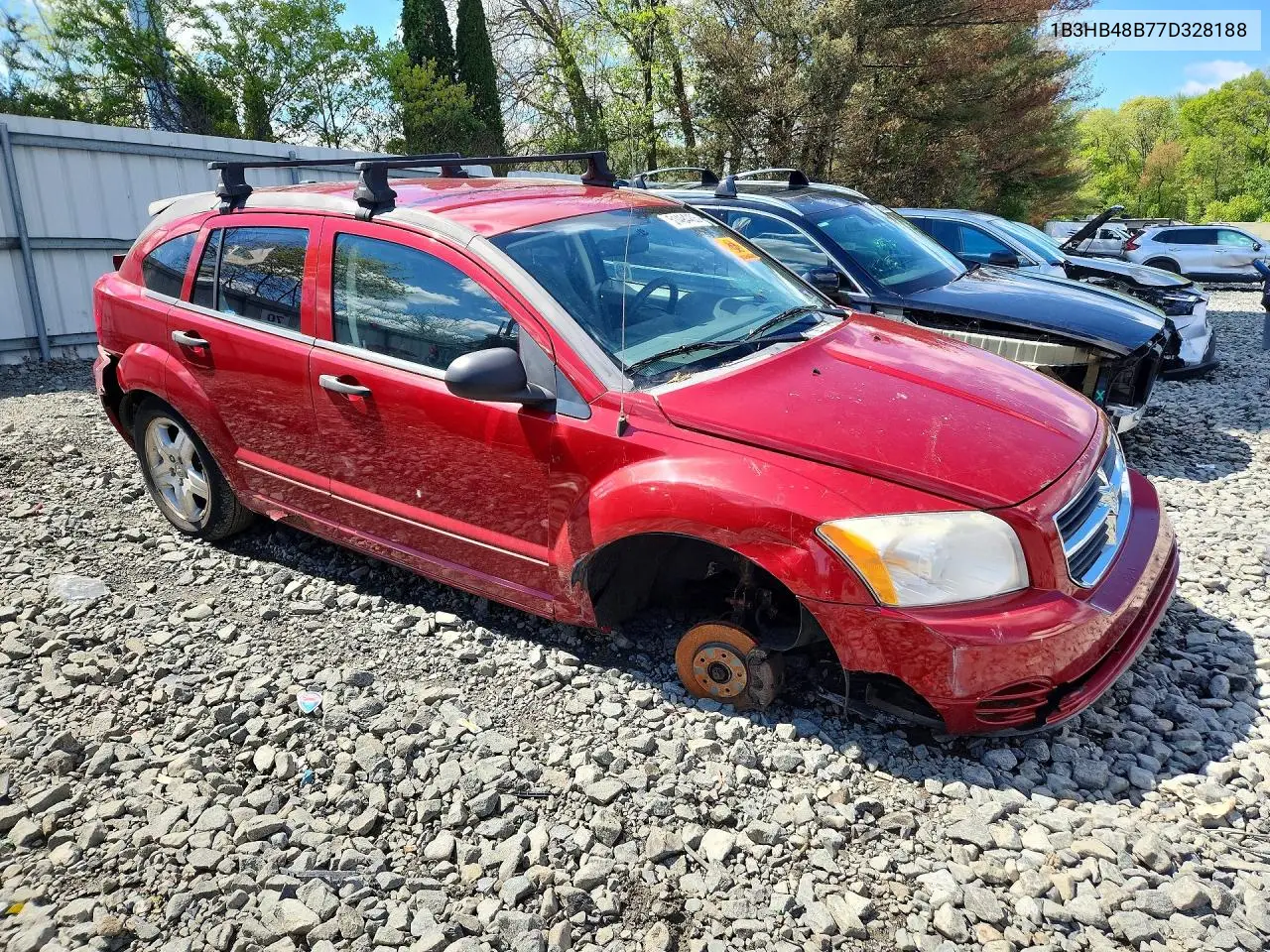 2007 Dodge Caliber Sxt VIN: 1B3HB48B77D328188 Lot: 51494406