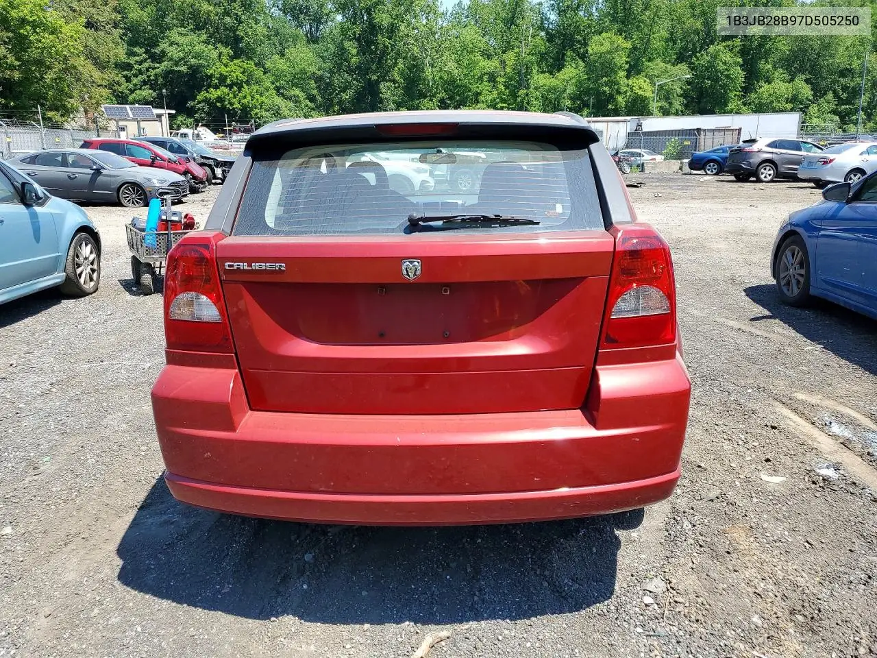 2007 Dodge Caliber VIN: 1B3HB48B57D353946 Lot: 53792756