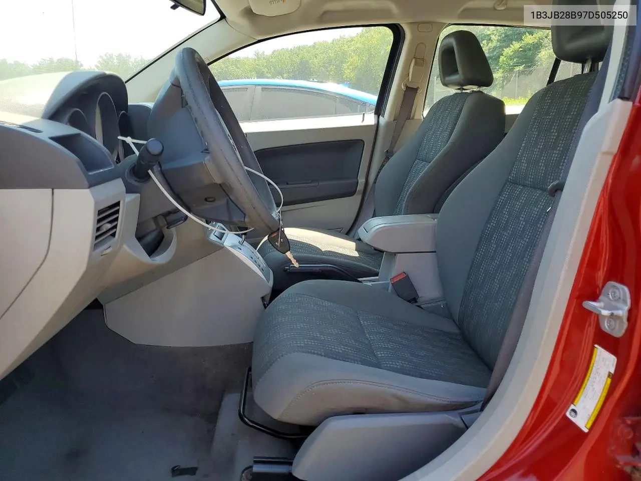 2007 Dodge Caliber VIN: 1B3HB48B57D353946 Lot: 53792756