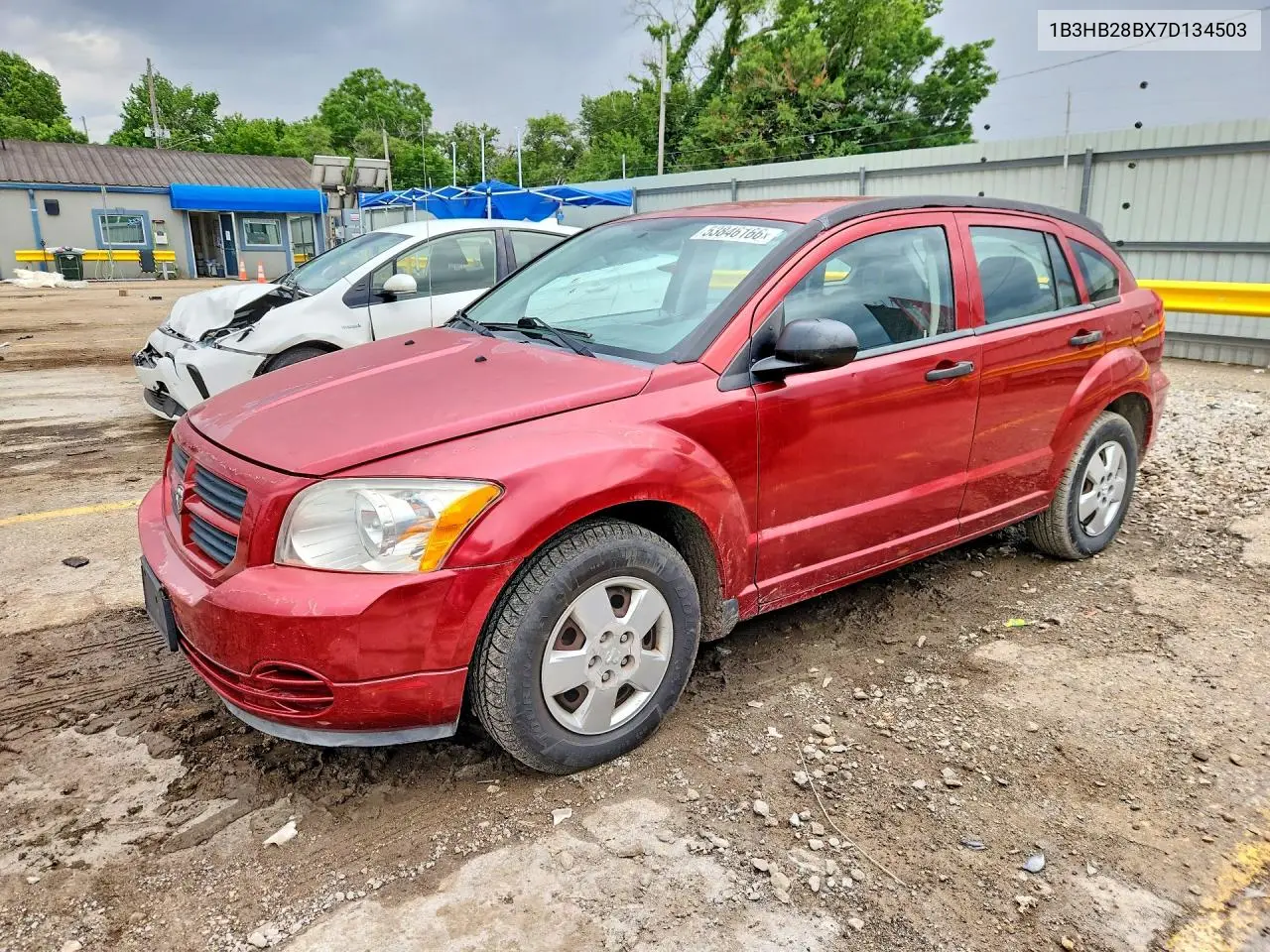 2007 Dodge Caliber VIN: 1B3HB28BX7D134503 Lot: 53846166