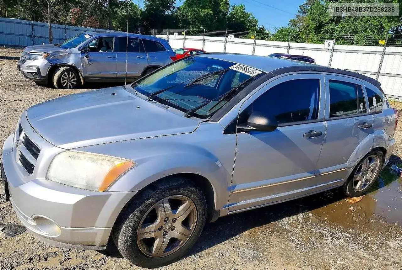 2007 Dodge Caliber Sxt VIN: 1B3HB48B37D288238 Lot: 54556026