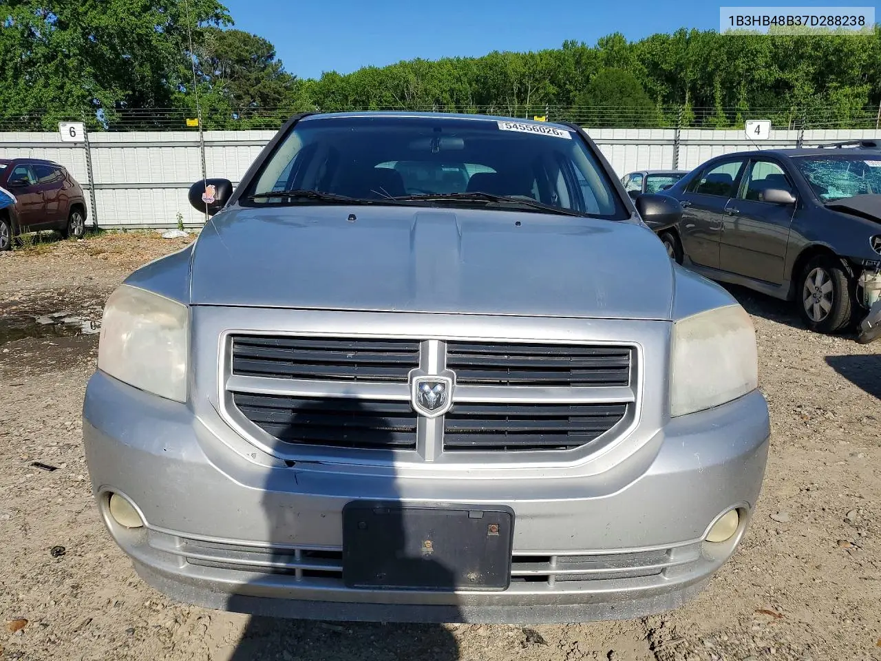 2007 Dodge Caliber Sxt VIN: 1B3HB48B37D288238 Lot: 54556026