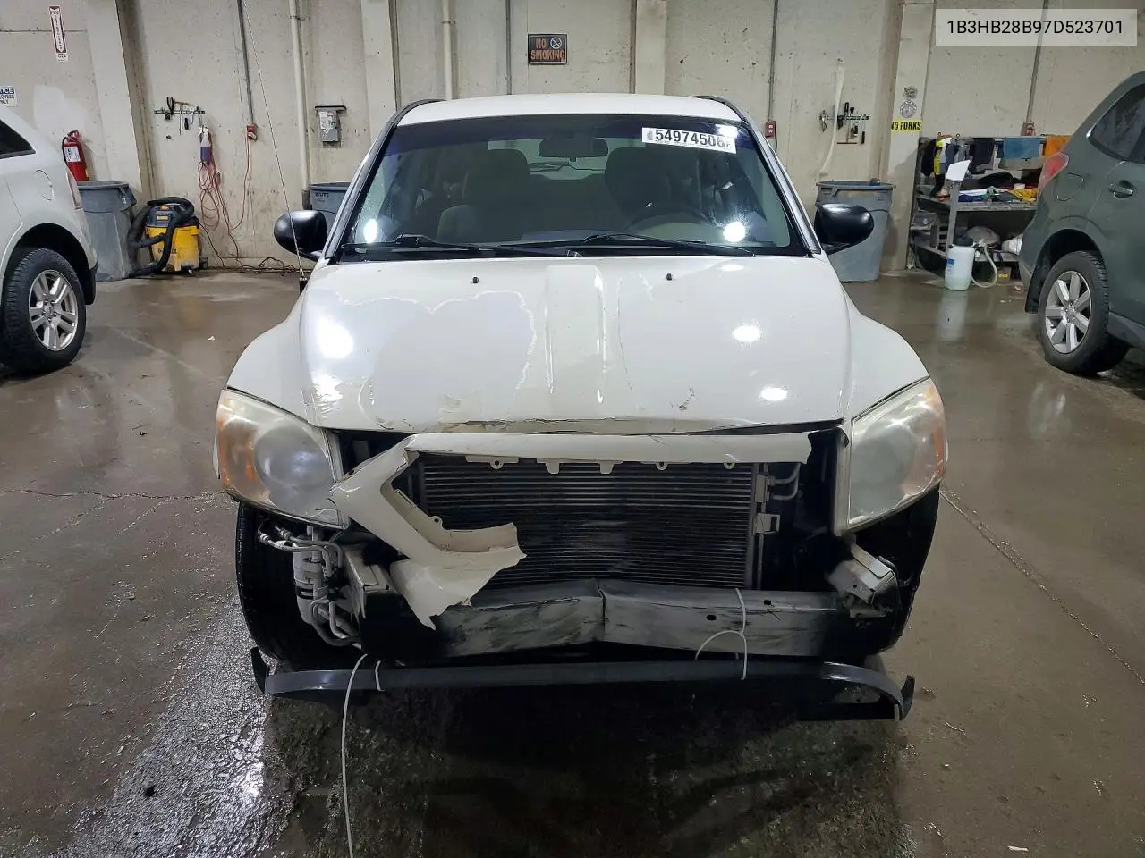 2007 Dodge Caliber VIN: 1B3HB28B97D523701 Lot: 54974506