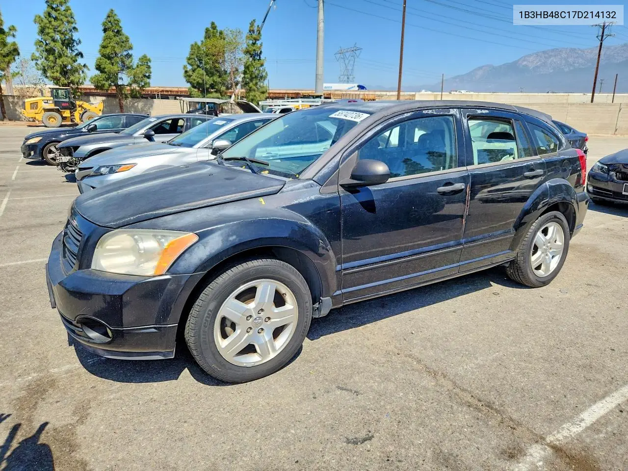 2007 Dodge Caliber Sxt VIN: 1B3HB48C17D214132 Lot: 55742736