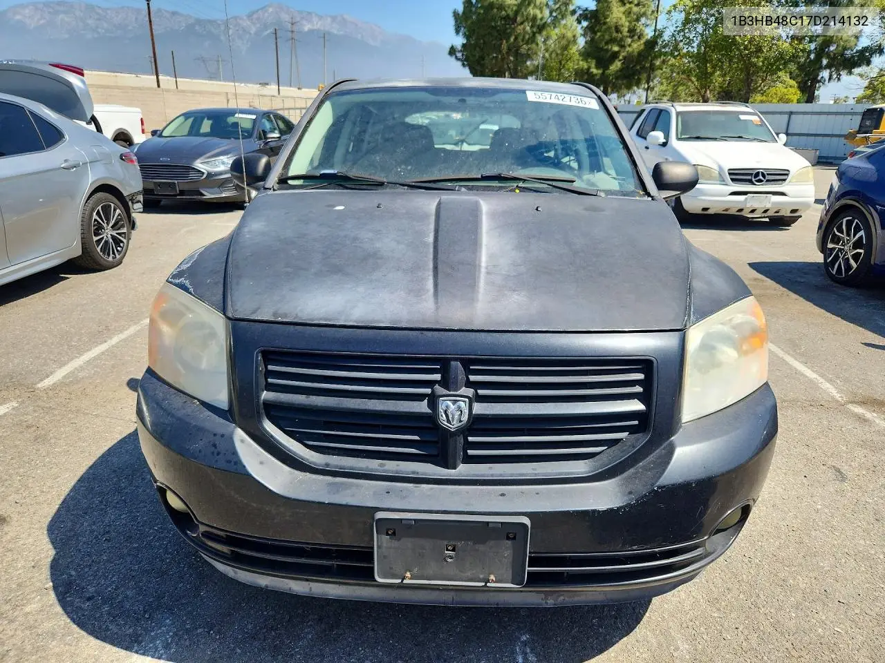 2007 Dodge Caliber Sxt VIN: 1B3HB48C17D214132 Lot: 55742736