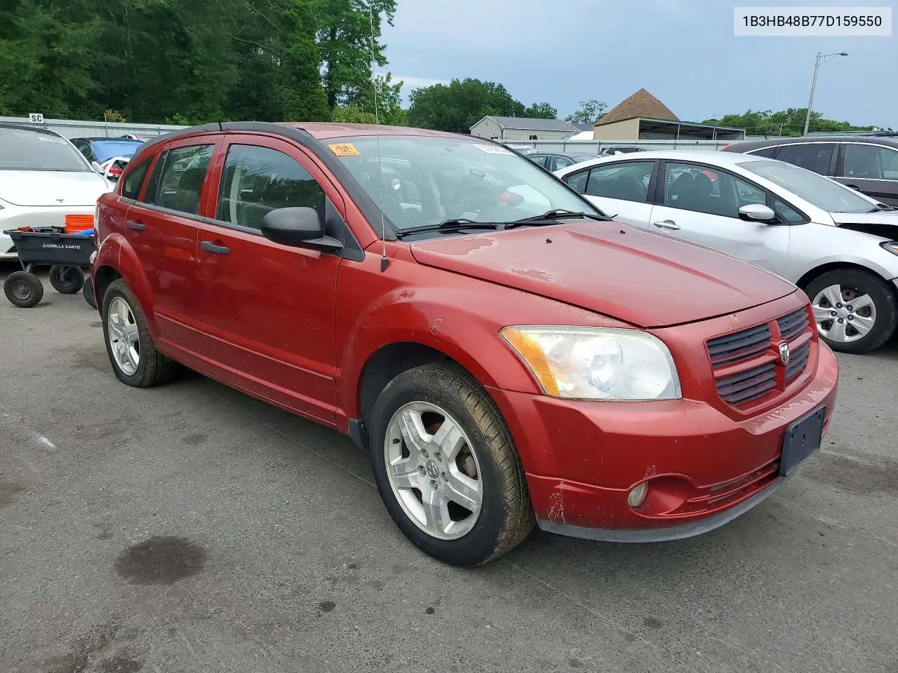 2007 Dodge Caliber Sxt VIN: 1B3HB48B77D159550 Lot: 57238576