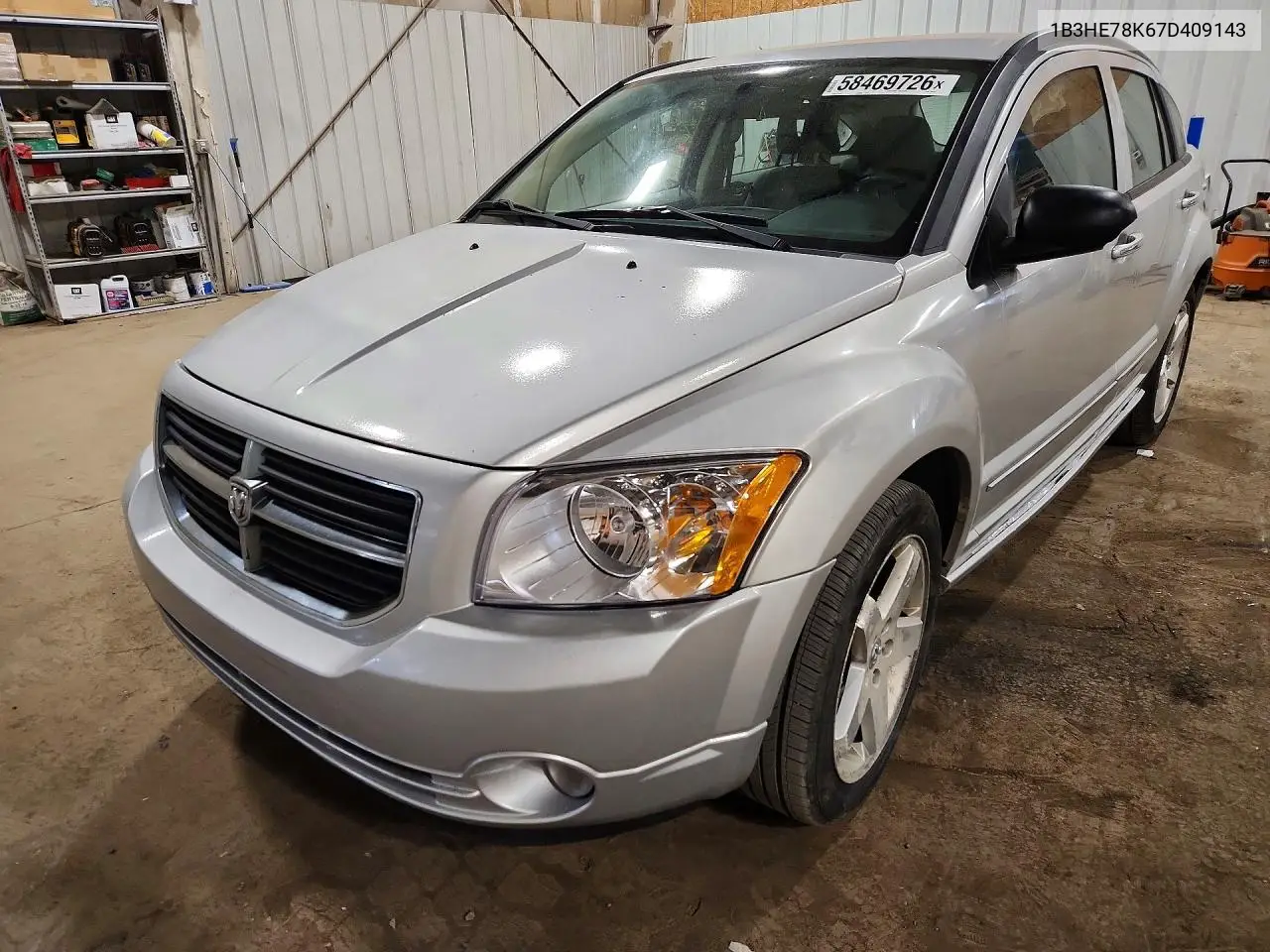 2007 Dodge Caliber R/T VIN: 1B3HE78K67D409143 Lot: 58469726